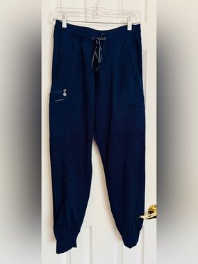Healing Hands Purple Label Toby Jogger Scrub Pants // Navy Size Small